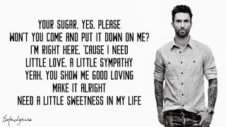 Sugar - Maroon 5 (Lyrics)