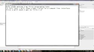programing: hello world application delphi