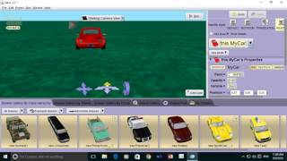 Alice 3 D Moving Car Game