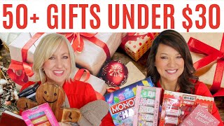 50+ GIFTS UNDER $30 | Budget Friendly Holiday Gifts for Everyone on Your List