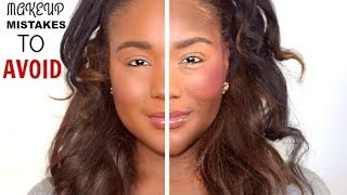Makeup MISTAKES to AVOID + How To get a Flawless Face // Foundation, Highlight & Contour