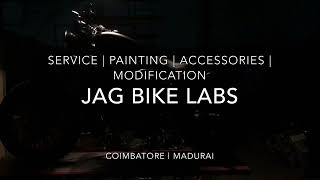 JAG Bike Labs Classic350 Modified to HD