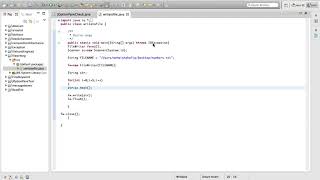 File Writing in JAVA using Eclipse IDE with Code | Java Tutorials |Object Oriented Programming (OOP)