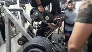 Sandeep khatri 1100 kg.leg press