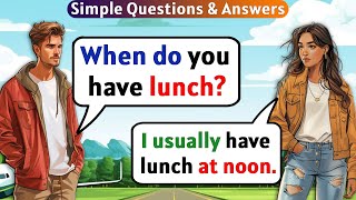 English Conversation Practice for Beginners | Simple Questions & Answers | English Speaking Practice