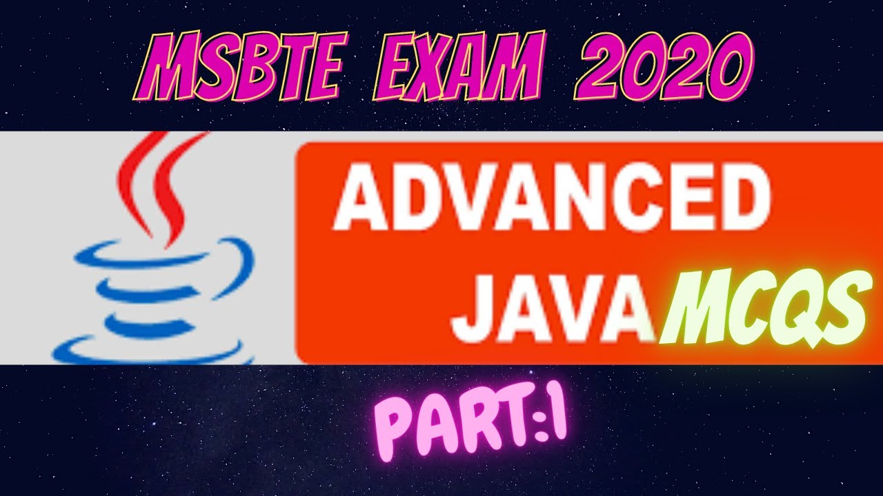 Top 25 Advanced Java Mcqs For All Regular Examination 2020|Java Applet ...