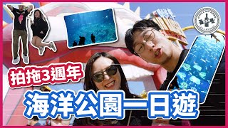【拍拖好去處】海洋公園一日遊🐬細膽行程 | 超美水族館 | 香港老大街 | 情侶日常 | 旅遊景點 #好去處 #香港 #景點 #拍拖 #tourism #hk #hongkong (附設中文字幕)