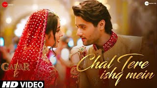 Chal Tere Ishq Mein Pad Jaate Hain (Full Song Video) Gadar 2 | Ft. Vishal Mishra,  Simratt Kaur