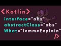 Kotlin For Beginners Tutorial (Classes, Interfaces)