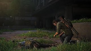 The Last of Us Part I Remake Joel Gives Ellie A Pistol Handgun but for Emergencies Only Cutscene PS5