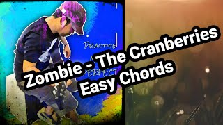 Zombie (The Cranberries) Easy Guitar Chords Guitar Tutorial
