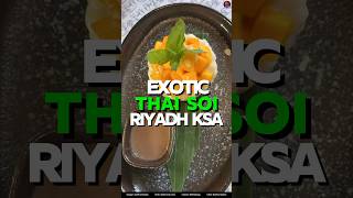 AUTHENTIC Thai Street Food Restaurant in Riyadh Saudi Arabia | Thai Soi 🇸🇦