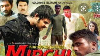 Mirchi movie prabhas power full rain fight scene hindi dubbed