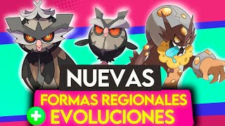 NUEVAS FORMAS REGIONALES Y EVOLUCIONES POKÉMON QUE DEBEN EXISTIR