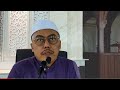 Khusyuk dlm Solat: Belum sampaikah masanya? - Oleh Ustaz Dr Rohaily Abdul Rahman