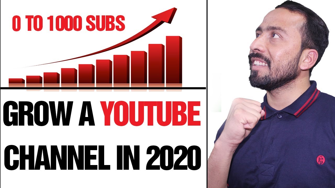 How To Grow Your Youtube Channel Fast In 2020 || 0 To 1000 Subscriber ...