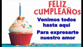 Feliz Cumpleaños - Felicidades - Mariachi Azteca - Letra Subtitulado en Español