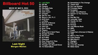 Billboard Hot 50 (WEEK OF MAY 6, 2023) - 고음질, 실시간 가사