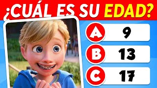 ADIVINA LA EDAD DEL PERSONAJE DE DISNEY! 👶🏻🧓🏻🌠 Quiz de Disney