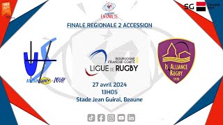 Résumé Finale Régionale 2 accession US Bourbon Lancy Rugby  Is Alliance Rugby