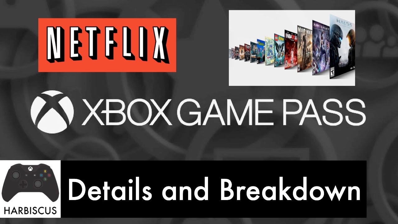 Xbox Game Pass - The Netflix Of Games? | Details And Breakdown - YouTube