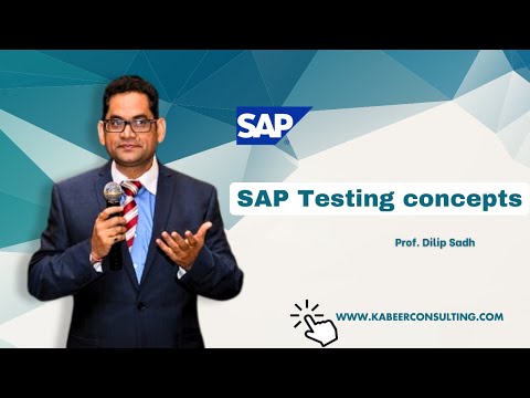 SAP Test Concepts – #sap #sapsd #sapb1# SAP Tests # SAP Test Concepts