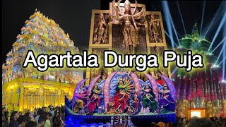 5 BEST Agartala Durga Puja Pandals 2022 | #durgapuja #agartala #tripura