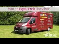 win an equi trek horsebox your horse