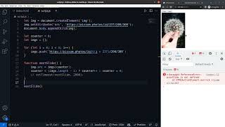 Build a simple slider in vanilla JavaScript, from scratch