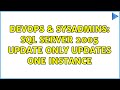 DevOps & SysAdmins: SQL Server 2005 update only updates one instance (2 Solutions!!)