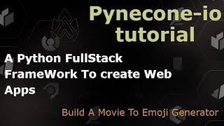 Pynecone-io tutorial | A Python FullStack Framework that converts your python code to Reactjs
