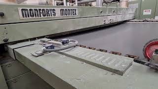 REF 37745 MONFORT STENTER FINISHING \u0026 COATING LINE UNWIND FROM A FRAME Line 2 (Video 2)