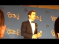 Matt Bomer ('The Normal Heart') backstage at Golden Globes