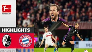 Late Equalizer! | SC Freiburg - FC Bayern München | Highlights |  23/24port channel#sky sport news