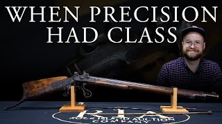 A Rifle of Culture and Class | Dutch Schuetzen Percussion Muzzleloading Rifle