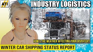 Winter Car Shipping Report: Central Dispatch Updates and Carrier Rates