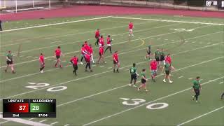 Allegheny Rugby Union Men's Selects vs Upstate (NY) Men's Selects