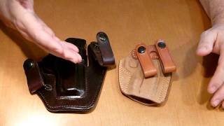 Milt Sparks and Galco Royal Guard IWB Leather Holsters