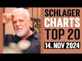 Schlager Charts Top 20 - 14. November 2024 (Brandneue Ausgabe)🔥