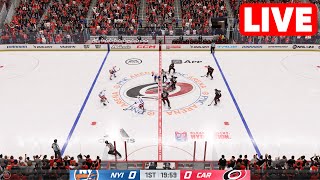 NHL LIVE🔴 New York Islanders vs Carolina Hurricanes | Game 1 - 17th April 2023 | Full Match - NHL 23