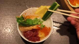 【CHOJIRO法善寺店】Let's make seafood rice bowl！