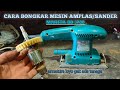 CARA GANTI ARMATURE MESIN AMPLAS MAKITA BO3700 || orbital sander lemah gak bertenaga