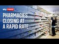 Community pharmacies closing at rapid rate