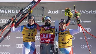 Internationale Lauberhornrennen Wengen | Ski alpin Highlights Downhill (14.01.22)