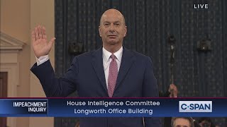 House Impeachment Inquiry Hearing -  Ambassador Gordon Sondland Testimony