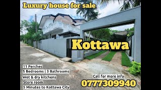 37.5 Million | Luxury house for sale in Kottawa | සුඛෝපභෝගී නිවසක් කොට්ටාවෙන් ලක්ෂ 375කට