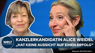 AFD-REGIERUNGSANSPRUCH? „Komplett ausgeschlossen!“ - Alice Weidel ohne „Aussicht auf einen Erfolg“