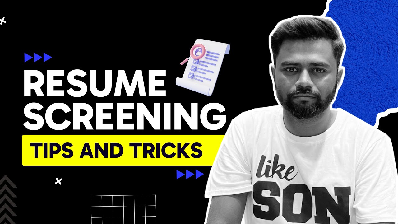 10 Resume Tips You Can T Ignore Resume Screening Tips By A Recruiter