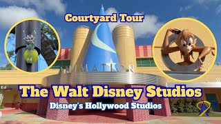 NEW Walt Disney Studios Courtyard Tour - Disney’s Hollywood Studios