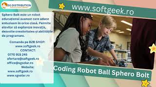 Sphero Bolt - robot educațional inteligent pentru învățarea programării K002ROW